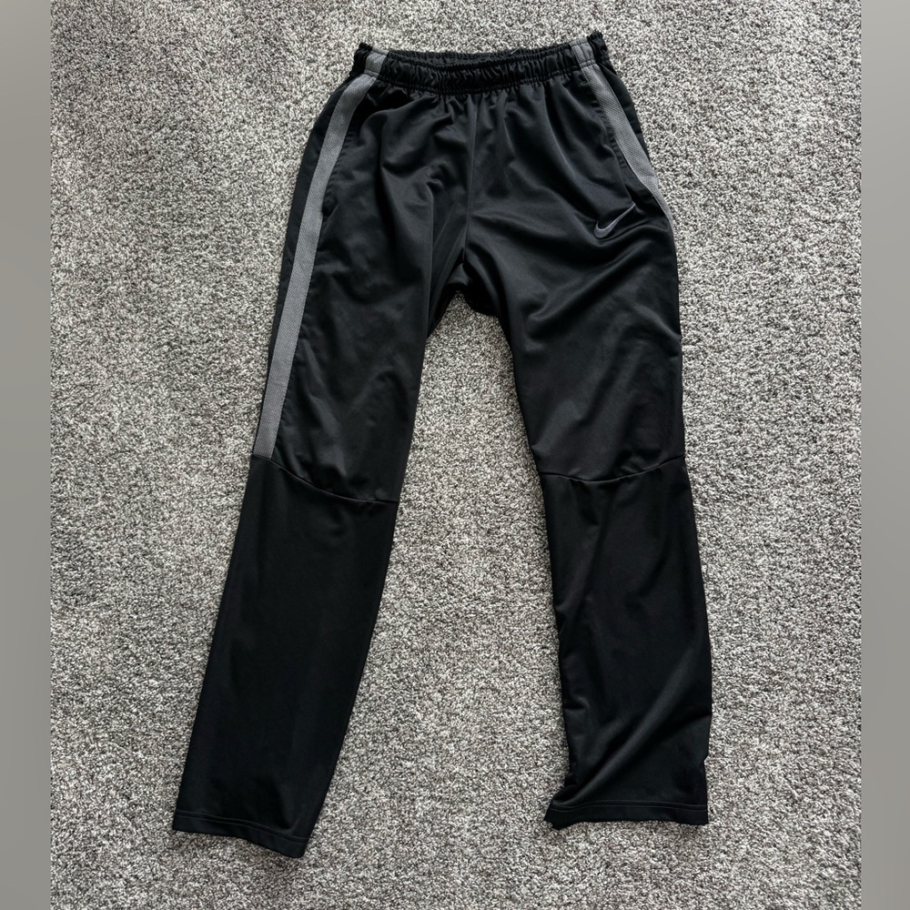 Nike Black and Gray Sweatpants